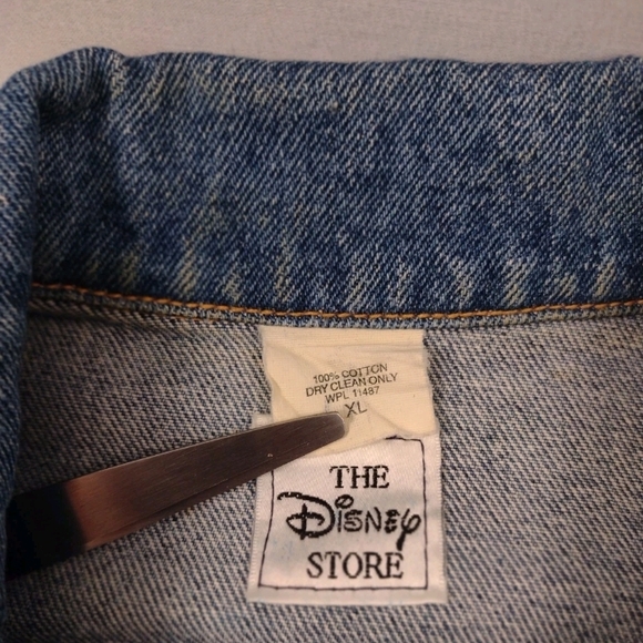 Disney Blue Denim Jacket with Mickey Mouse - Picture 3 of 16